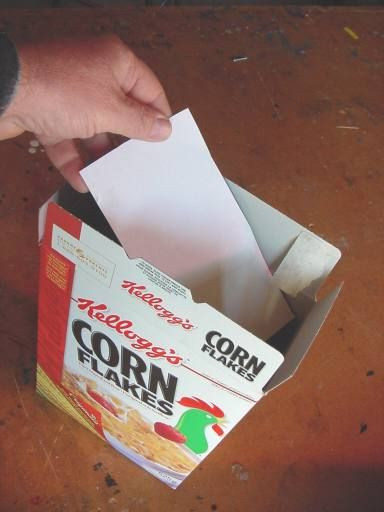 DIY Eclipse Box
 How to build a pin hole solar eclipse viewer with a cereal