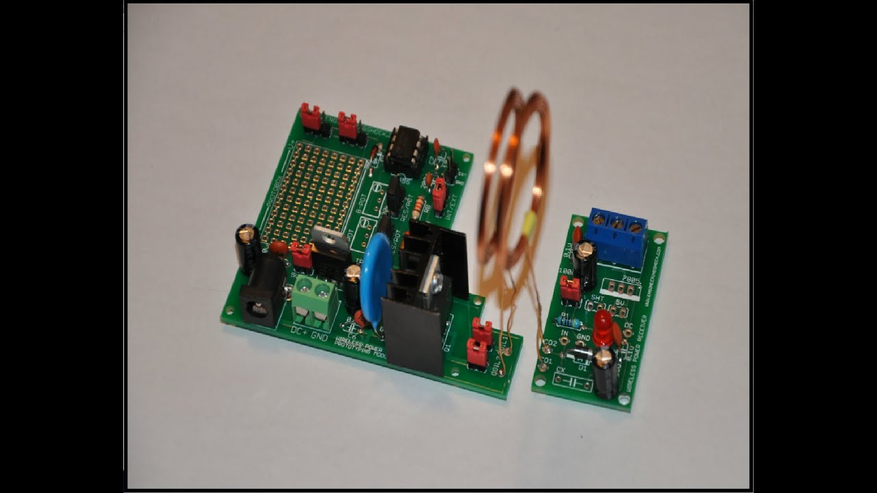 DIY Electronic Kits
 The Wireless Power Transfer DIY Electronics Kit Assembly