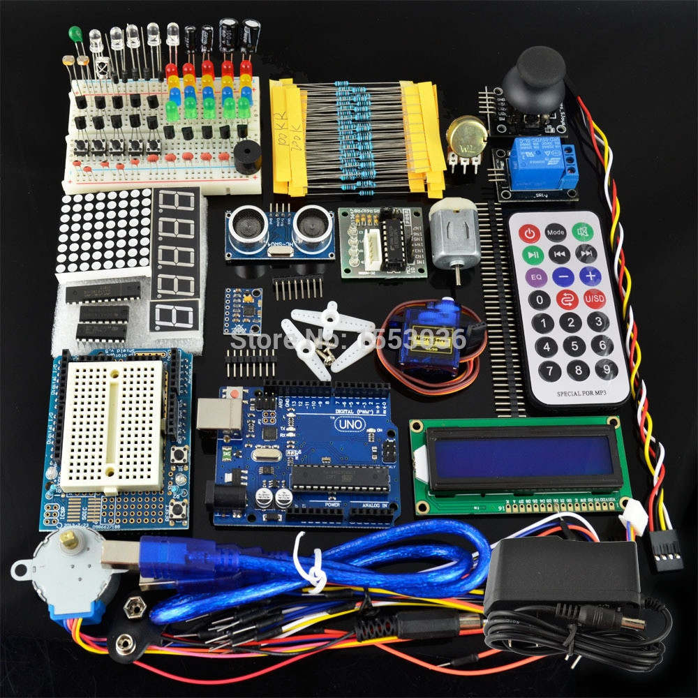 DIY Electronic Kits
 2pcs lot electronic kit starter kit with a dedicated power