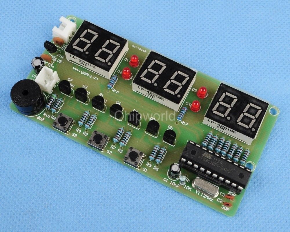 DIY Electronic Kits
 DIY Kits C51 6 Bits Digital Electronic Clock Electronic