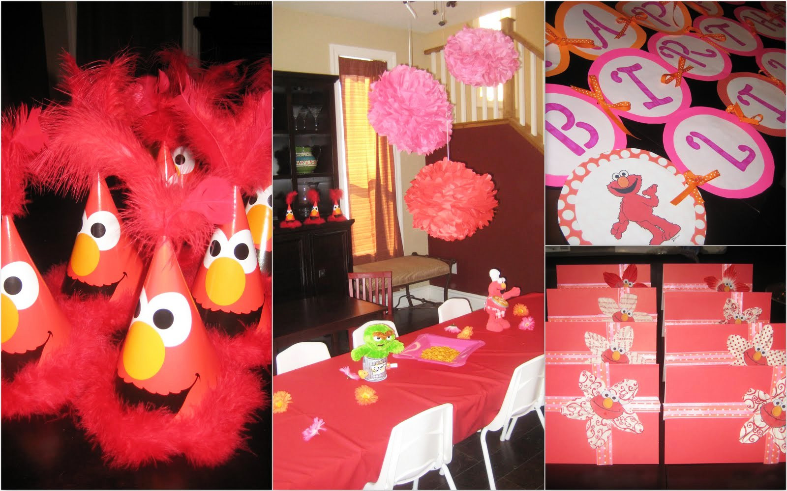 DIY Elmo Decorations
 Elmo Themed Birthday Party Ideas Elmo 1st Birthday Party