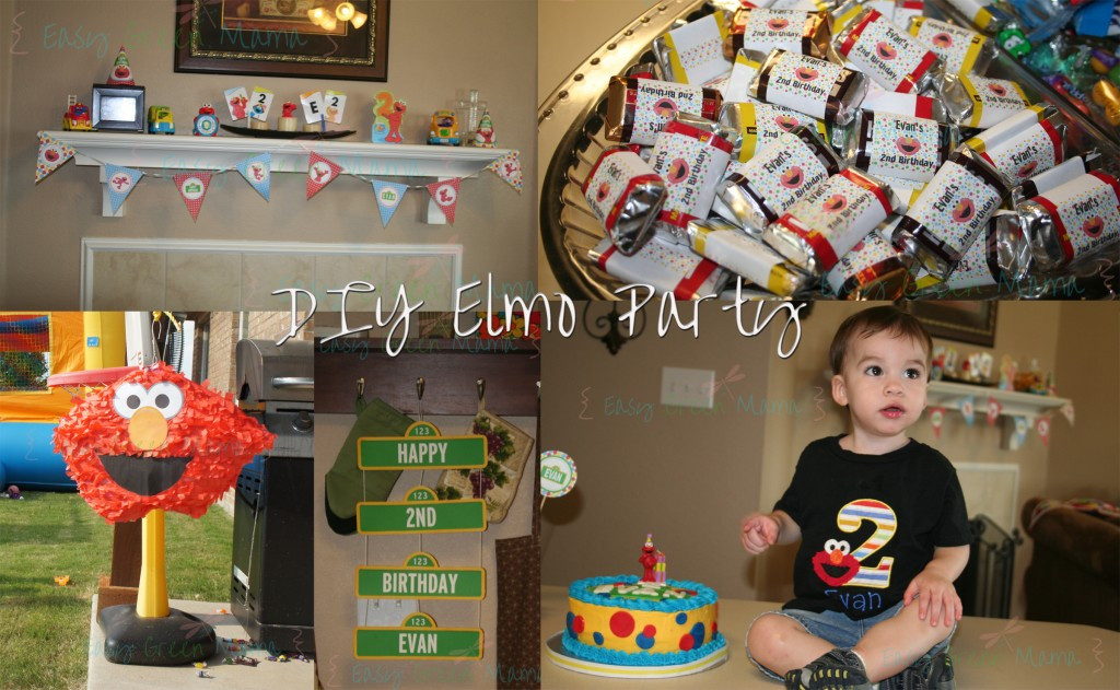 DIY Elmo Decorations
 DIY Elmo Party Ideas with Free Printables from Rays of Bliss