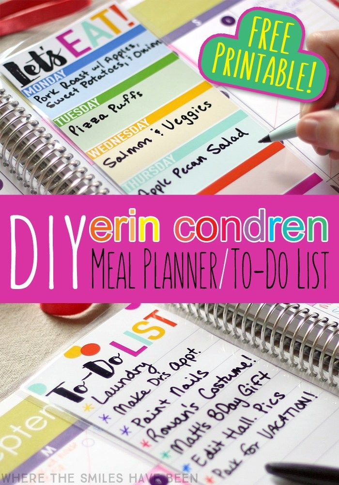 DIY Erin Condren Planner
 How to Make DIY Erin Condren Life Planner Interchangeable