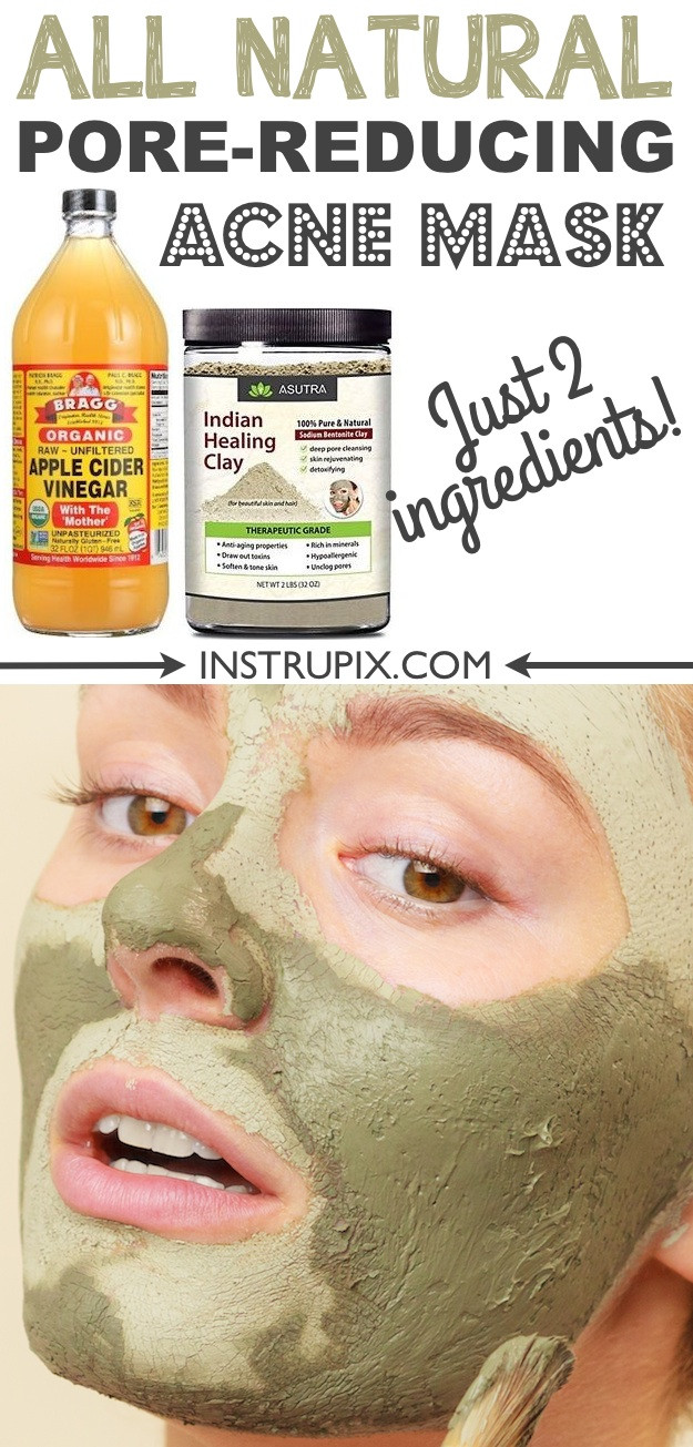 DIY Face Mask For Pores
 Homemade Face Mask For Acne and Blackheads 2 ingre nts