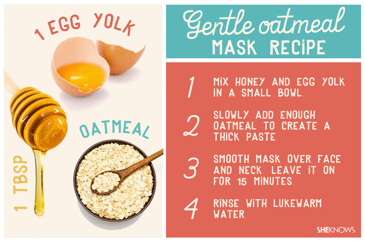 DIY Facial Mask Recipe
 Homemade face masks for oily skin