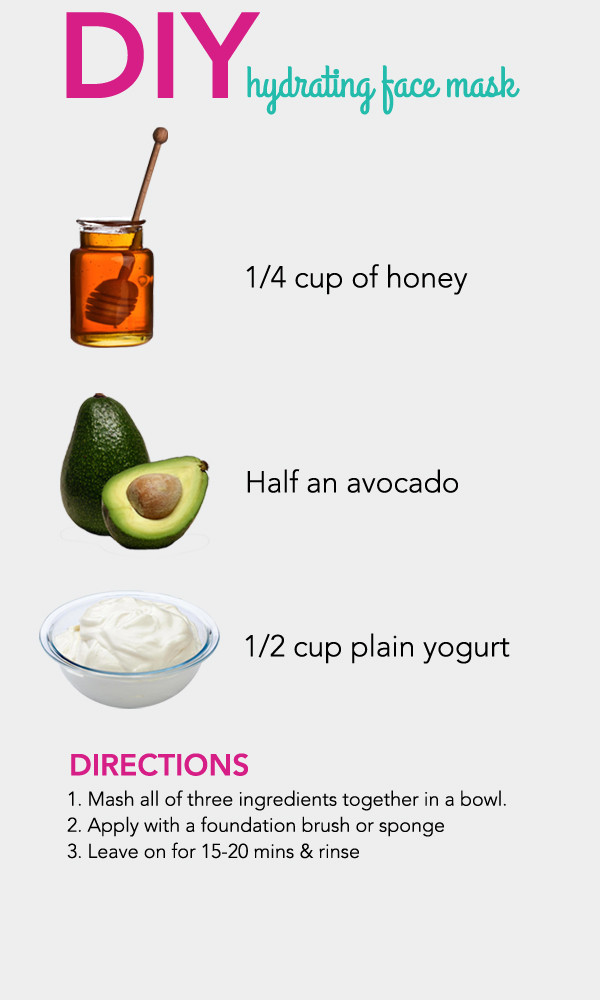 DIY Facial Mask
 DIY Hydrating Face Mask s and for