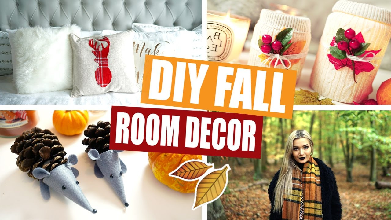 DIY Fall Room Decorations
 DIY Tumblr Fall Autumn Room Decor ♡