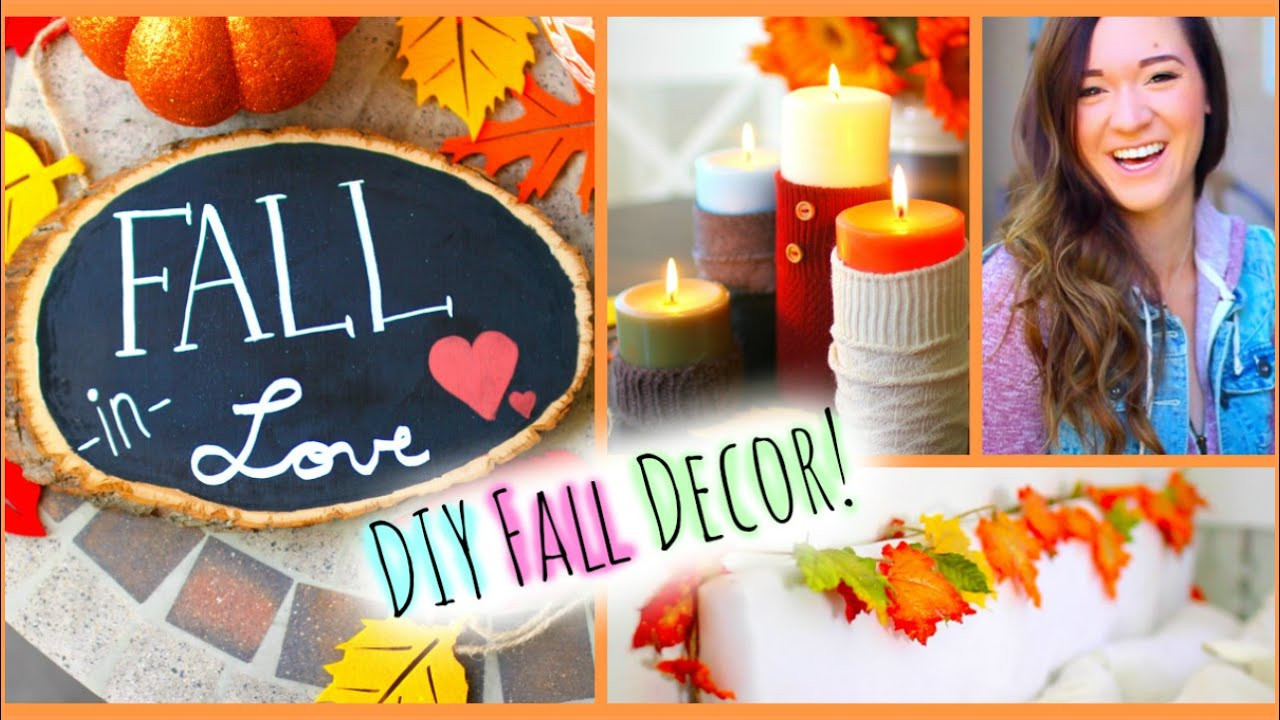 DIY Fall Room Decorations
 DIY Fall Room Decor ♡ Easy Ways to Decorate Your Room for