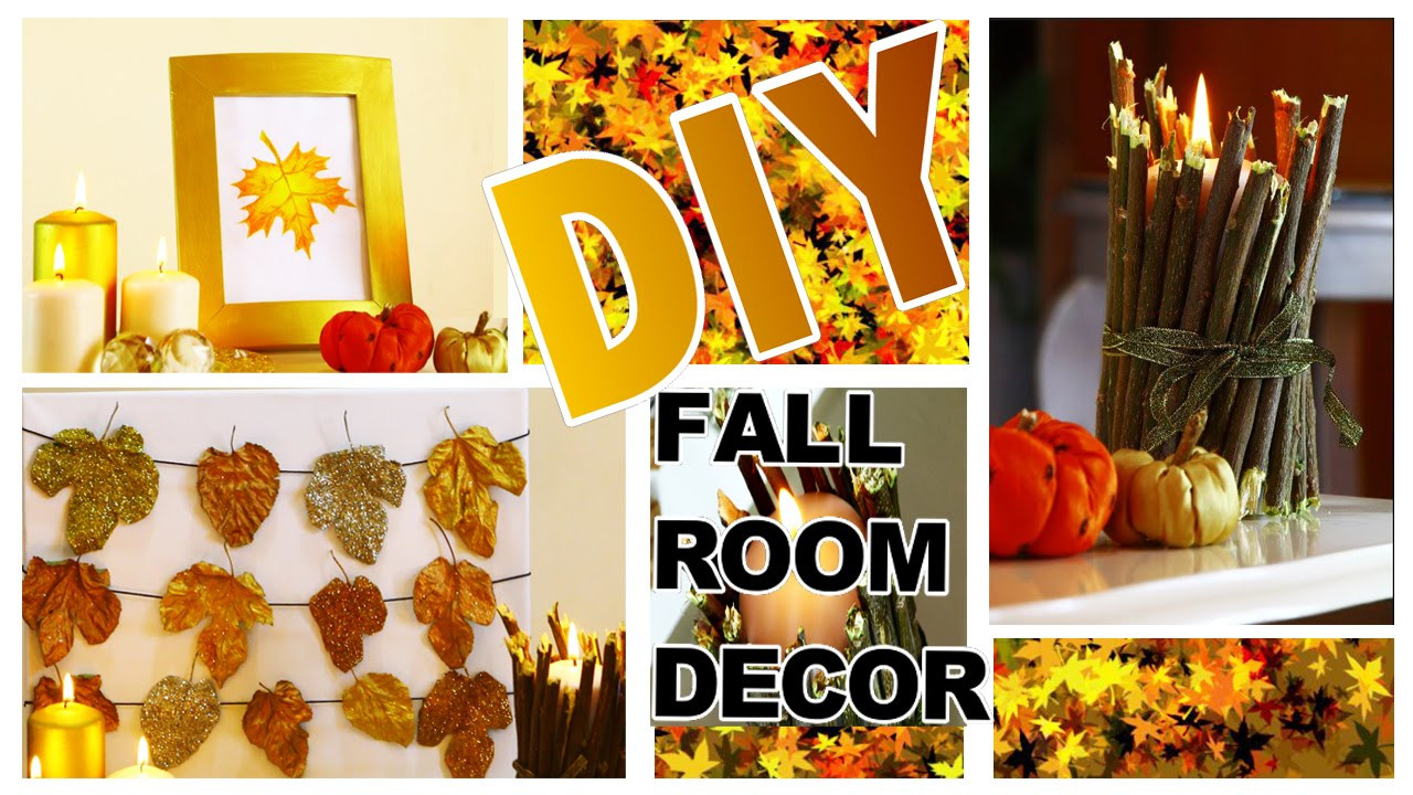 DIY Fall Room Decorations
 DIY Autumn Fall Room Decor 3 Easy DIY Fall Home