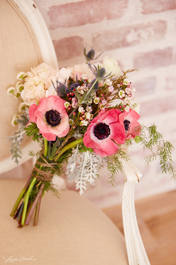 Diy Flowers For Wedding
 Wedding Bells DIY Bridal Bouquet and Boutonnière Lauren