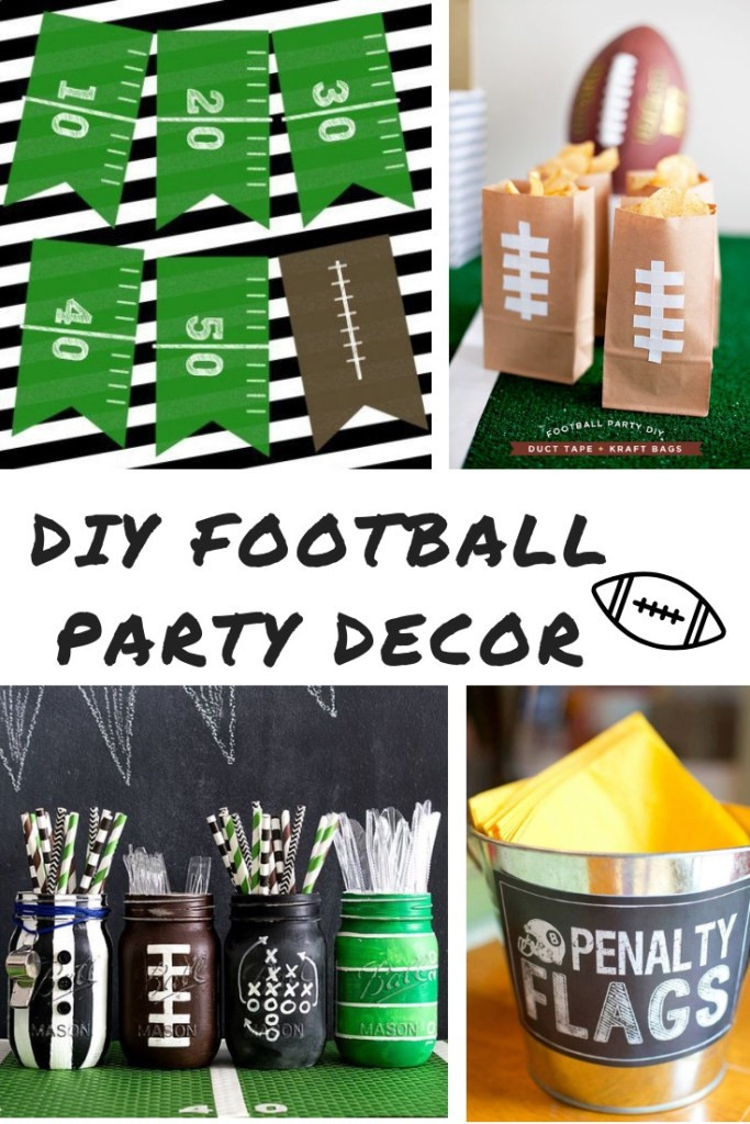 DIY Football Party Decorations
 DIY Football Party Decorations to Get Your Home Super Bowl