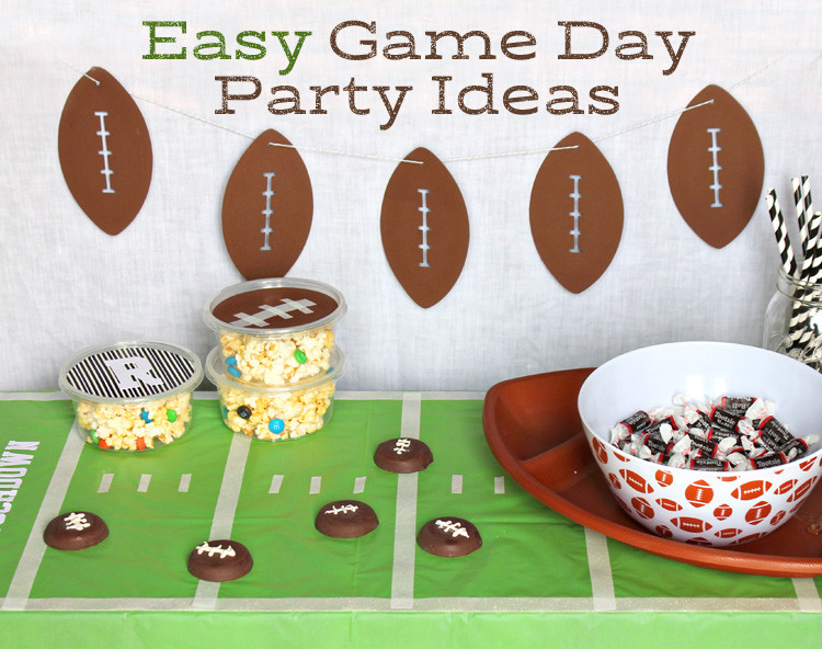 DIY Football Party Decorations
 Easy Football Themed Party Decorations The Craft Patch