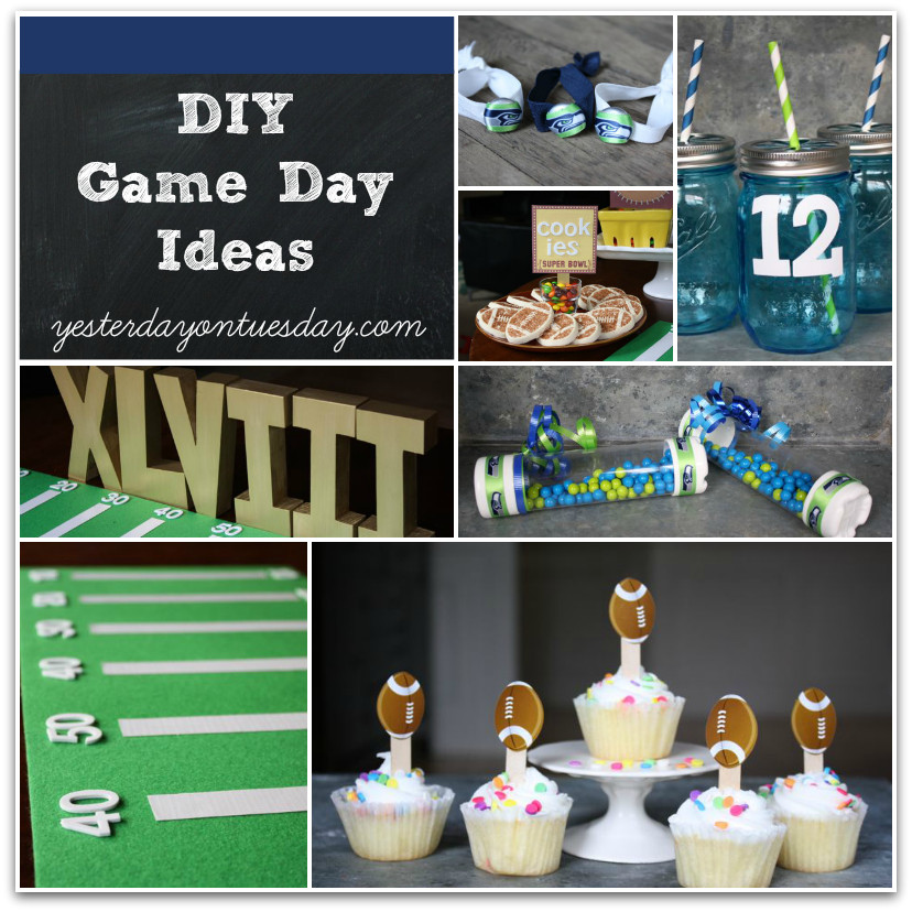 DIY Football Party Decorations
 DIY Game Day Ideas