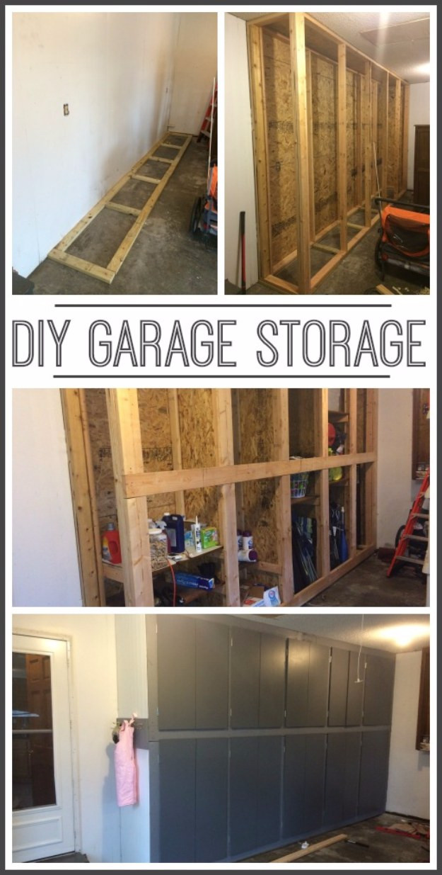DIY Garage Organizers
 36 DIY Ideas You Need For Your Garage