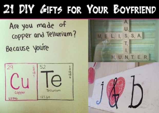 Diy Gift Ideas For Boyfriends
 21 DIY Gifts for Your Boyfriend Snappy