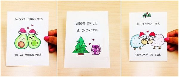 Diy Gift Ideas For Boyfriends
 Homemade Christmas Card Ideas For Boyfriend