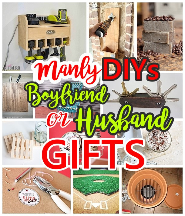 Diy Gift Ideas For Boyfriends
 Manly Do It Yourself Boyfriend and Husband Gift Ideas