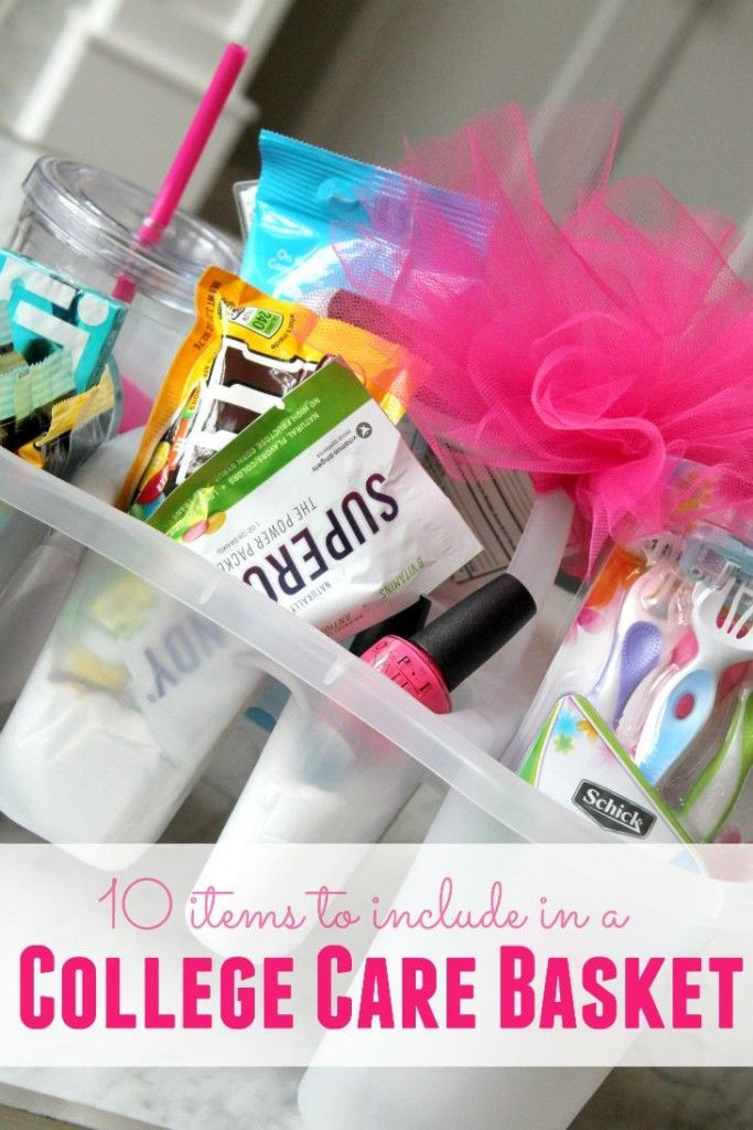DIY Gifts For College Students
 DIY College Care Package Easy Gift Idea for a College