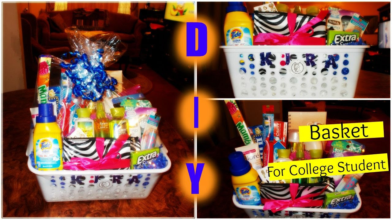 DIY Gifts For College Students
 DIY Gift Basket For A College Student