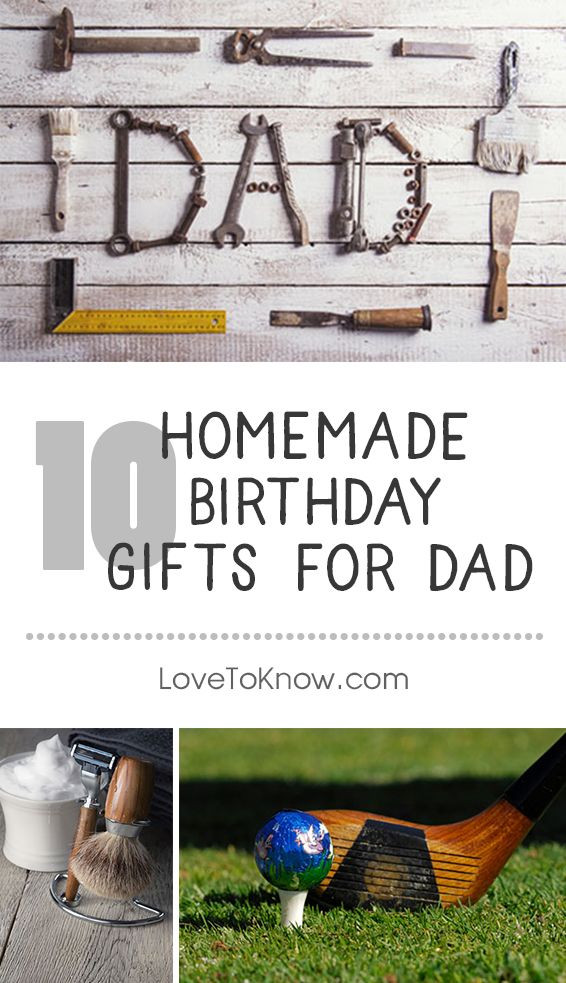 DIY Gifts For Dad From Daughter
 Homemade birthday ts are a thoughtful way for kids to
