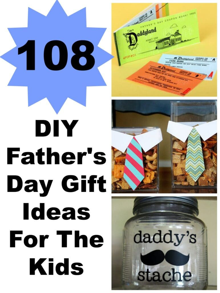 DIY Gifts For Dad From Daughter
 108 DIY Father s Day Gift Ideas For The Kids Lady and