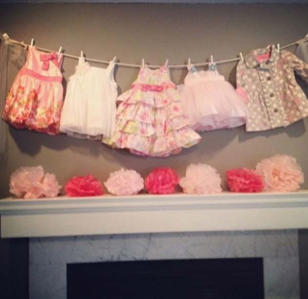 Diy Girl Baby Shower Decorations
 22 Insanely Creative Low Cost DIY Decorating Ideas For