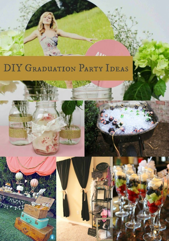 DIY Grad Decorations
 Goodwill Tips DIY Graduation Party Ideas