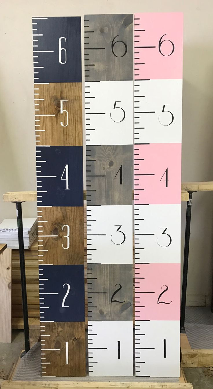DIY Growth Chart Wood
 Best 25 Wooden growth charts ideas on Pinterest