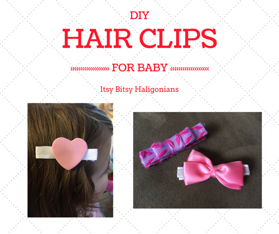 DIY Hair Clips For Toddlers
 DIY Hair Clips for Baby — Itsy Bitsy Haligonians