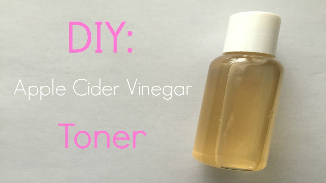DIY Hair Toner With Vinegar
 DIY Apple Cider Vinegar Toner for Acne & Pores