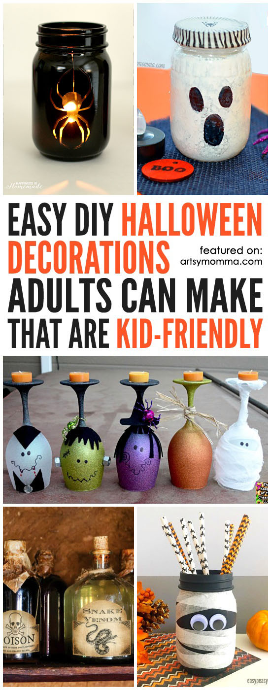 DIY Halloween Decorations For Kids
 Easy DIY Halloween Decorations Adults Can Make That Are