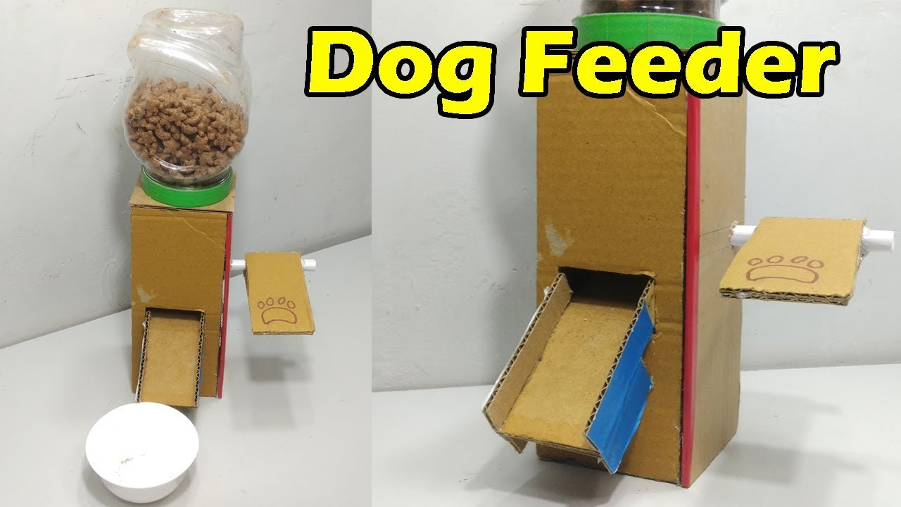 DIY Homemade Dog Feeders
 How To Make Dog Feeder at Home
