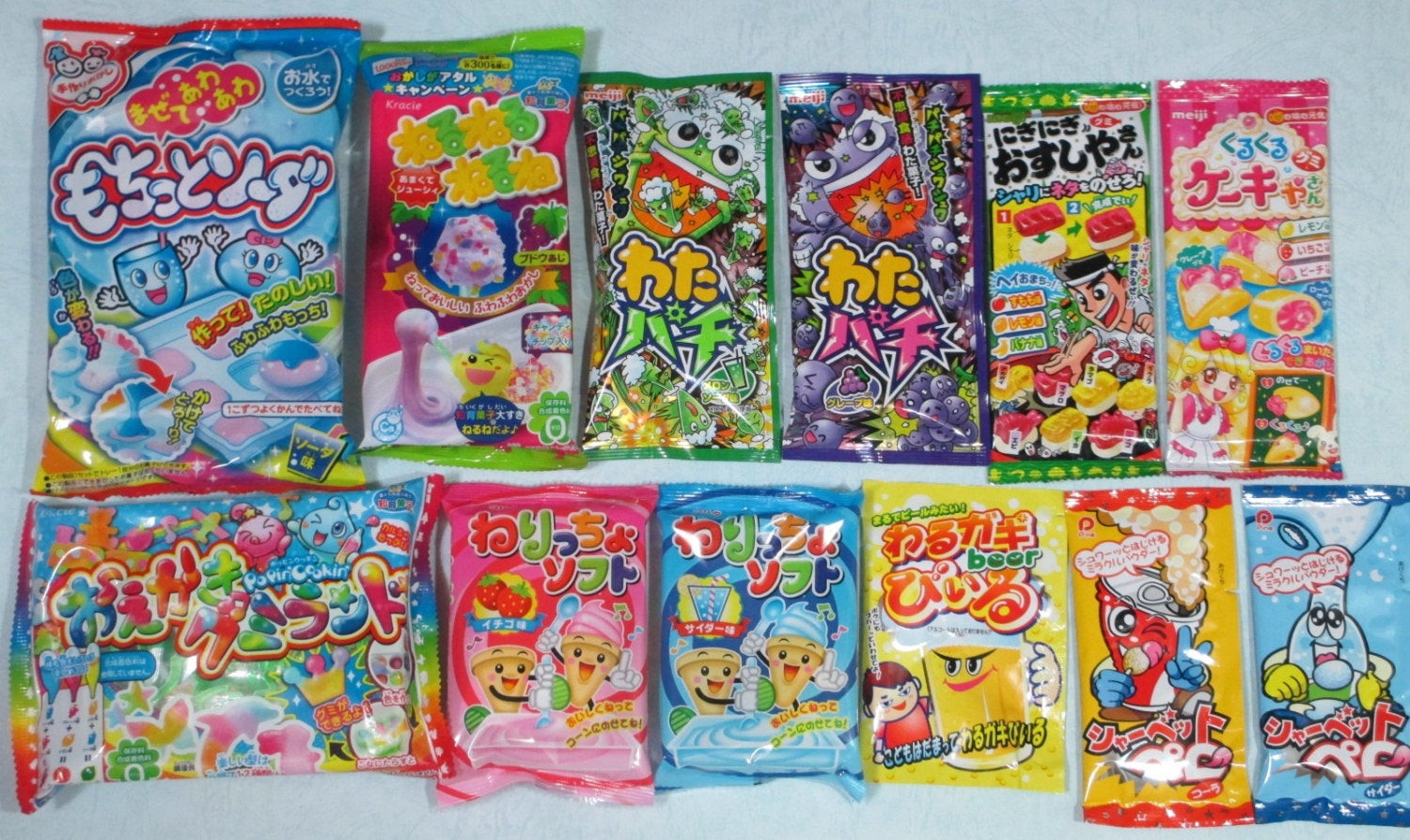 DIY Japanese Candy Kit
 12PCS SET Japanese DIY Candy Kits Popin by NekomonjaKawaiiDIY