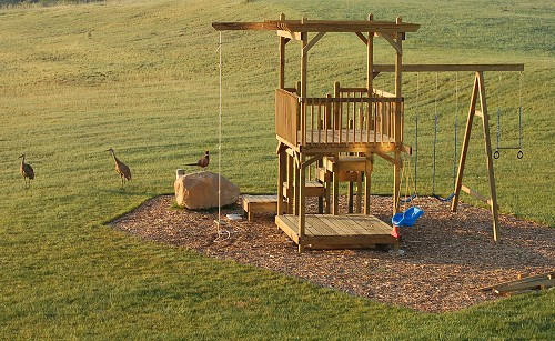 DIY Kids Fort
 Build a Backyard Play Structure