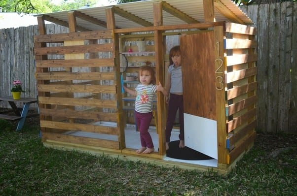 DIY Kids Outdoor
 43 Free DIY Playhouse Plans That Children & Parents Alike