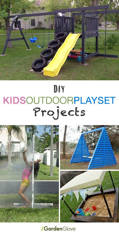 DIY Kids Outdoor
 DIY Kids Outdoor Playset Projects