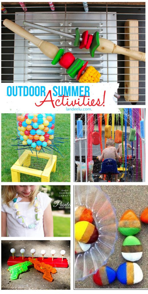 DIY Kids Outdoor
 Outdoor DIY Summer Activities for Kids
