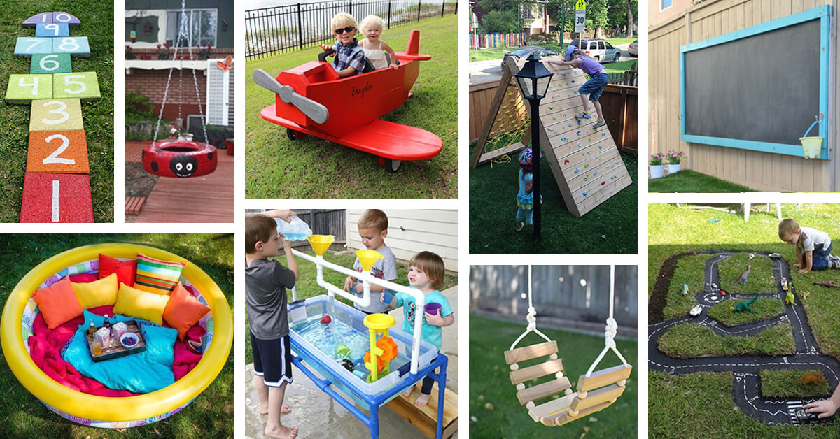 DIY Kids Outdoor
 34 Best DIY Backyard Ideas and Designs for Kids in 2019
