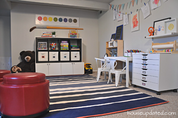 DIY Kids Playrooms
 DIY Playroom Storage House Updated