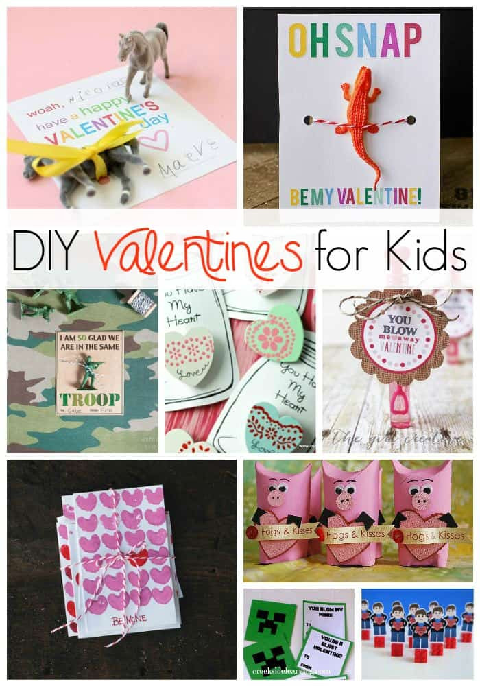 Diy Kids Valentines
 DIY Valentines for kids to make and give