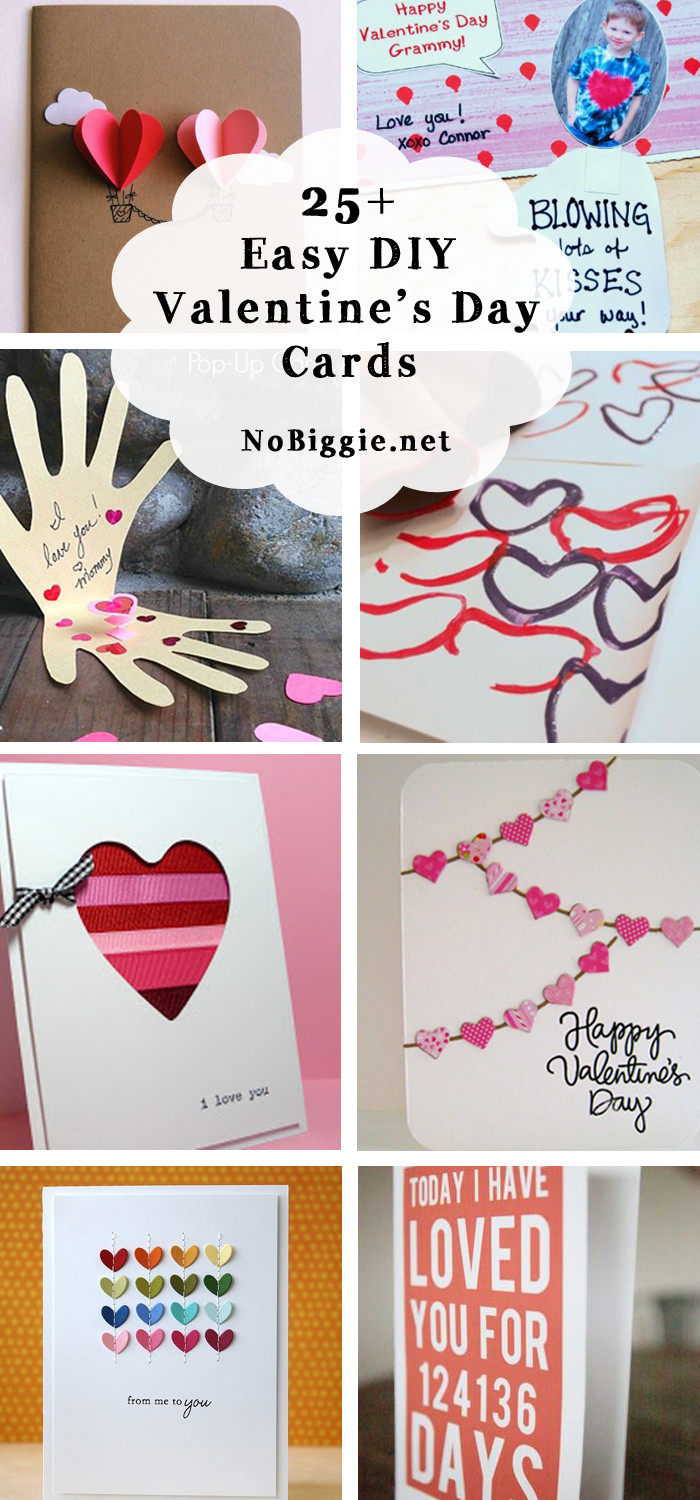 Diy Kids Valentines
 25 Easy DIY Valentine s Day Cards