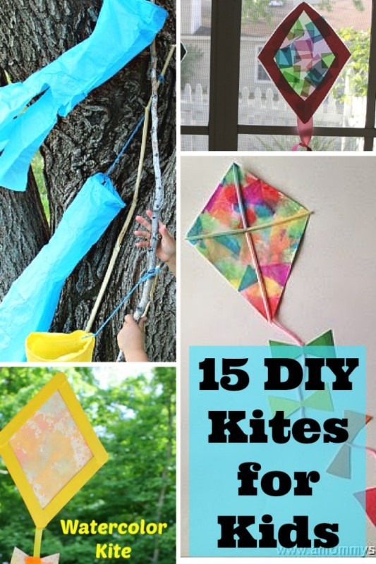 DIY Kites For Kids
 15 DIY Kites for Kids