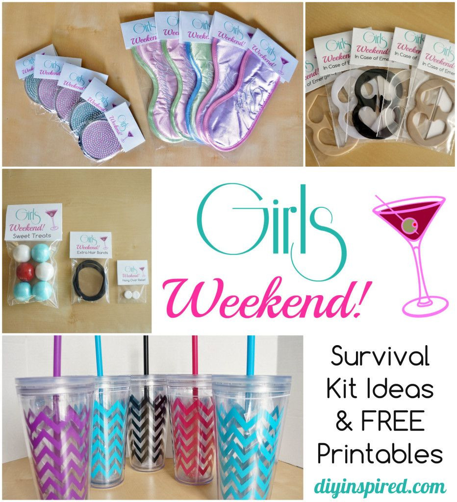 DIY Kits For Girls
 DIY Bachelorette Party Favor Ideas FREE Printable