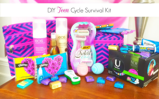 DIY Kits For Girls
 United States of Motherhood DIY Teen Girl Cycle Survival