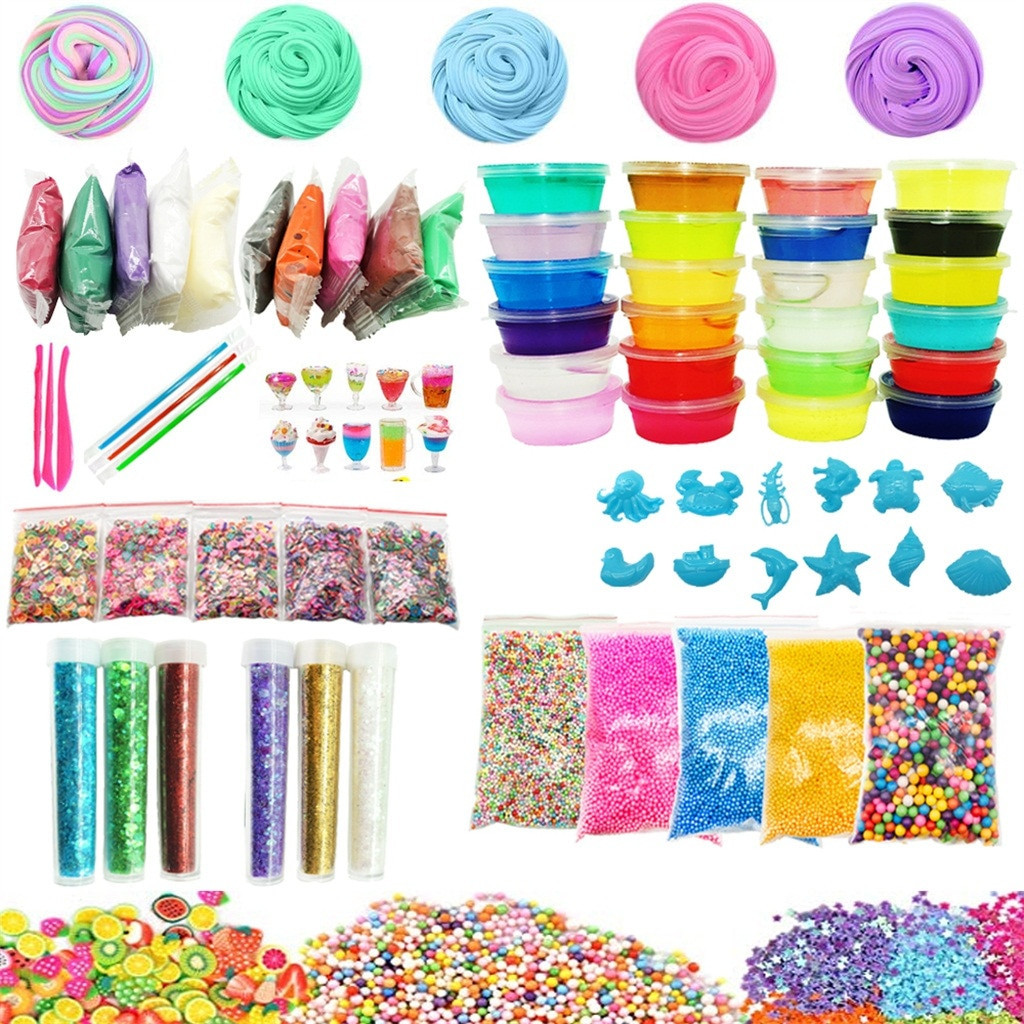 DIY Kits For Girls
 DIY Slime Kit Supplies Clear Crystal Slime Making Kit for