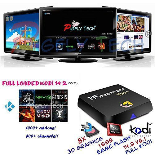 DIY Kodi Box
 The Best Fully Loaded Kodi XBMC Streaming Media Boxes