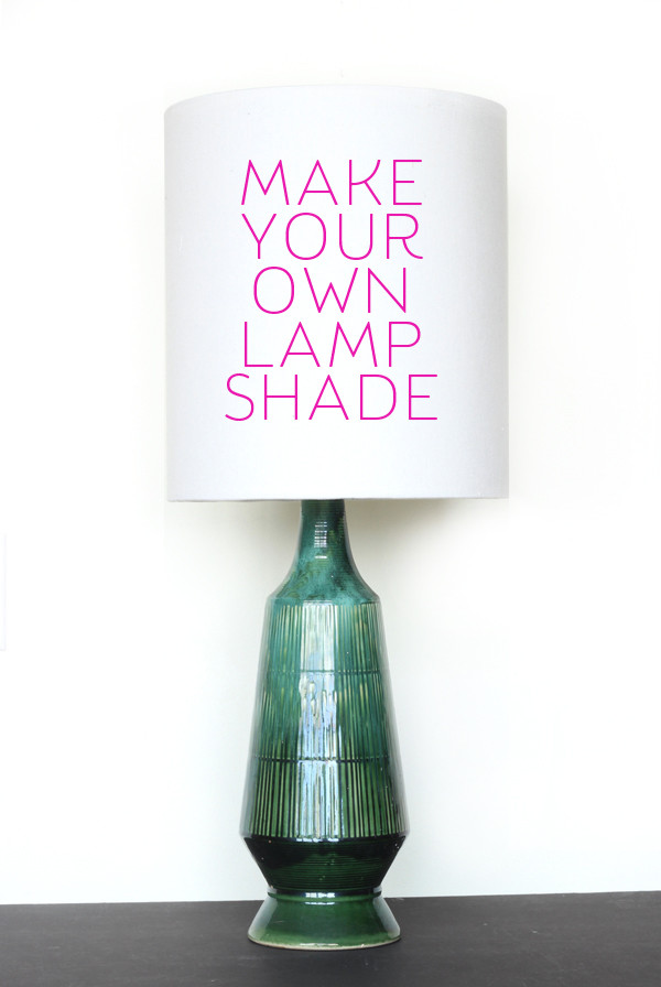 DIY Lampshade Kit
 DIY How to make your own lamp shade