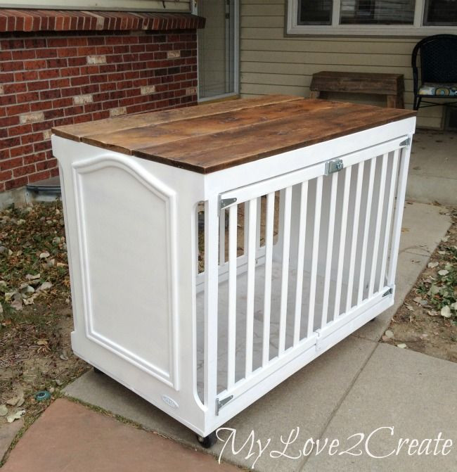 DIY Large Dog Crate
 Build A Dog Crate WoodWorking Projects & Plans