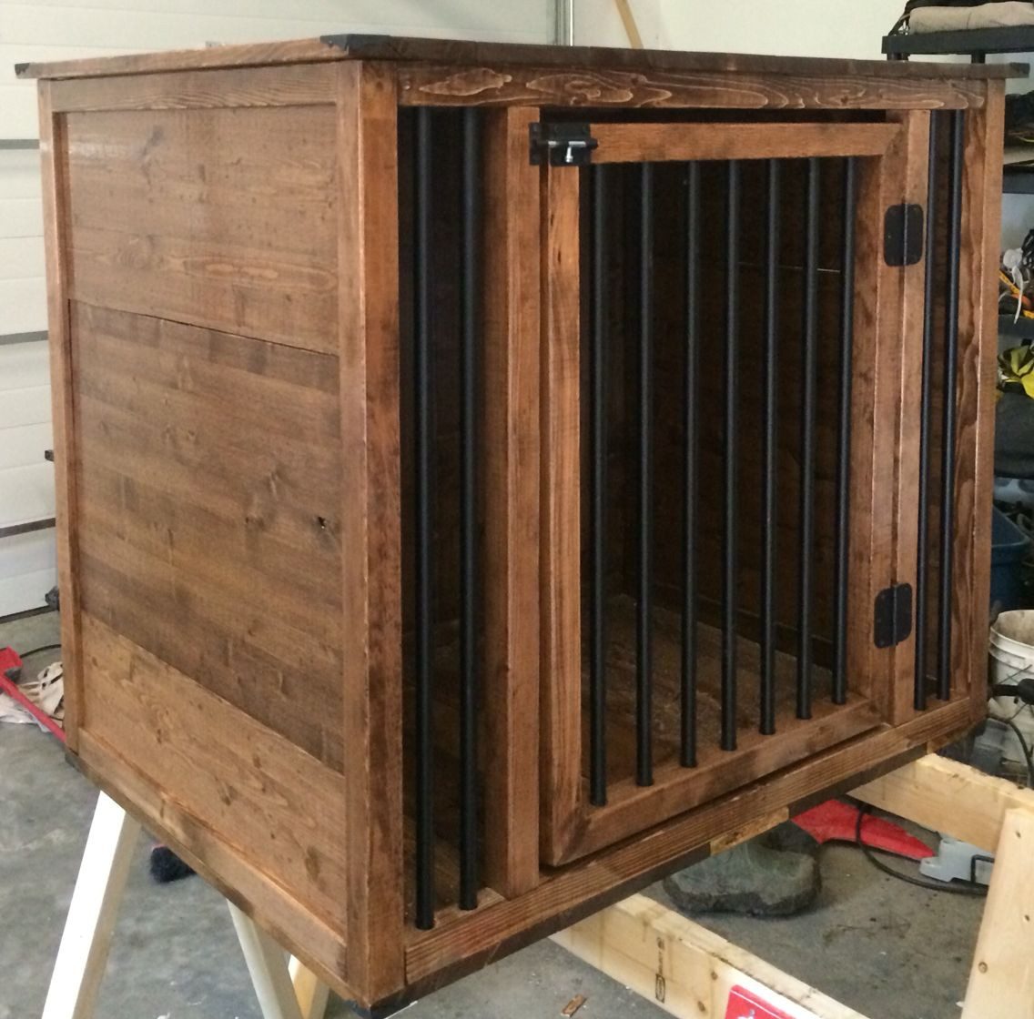 DIY Large Dog Crate
 Indoor large dog crate … Dog Beds