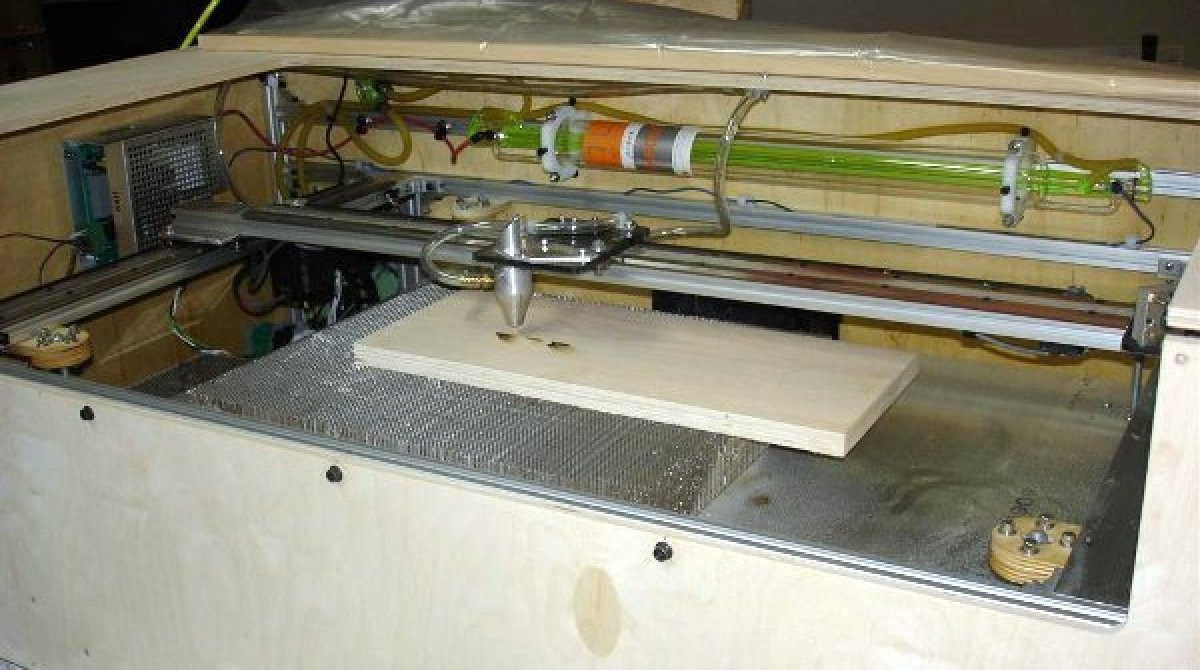 DIY Laser Cutter Plans
 DIY 40W laser cutter